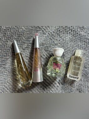 Assorted Issey Miyake Fragrances - Pure, City Blossom, Pleats Please, A Scent.